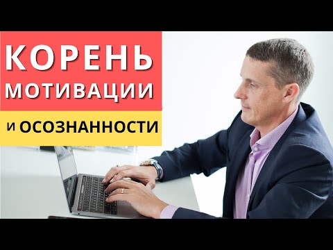 Видео: Корень мотивации и осознанности | Глубинные ценности человека