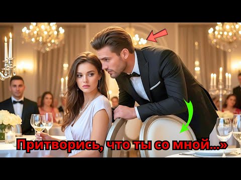 Видео: Она сидела одна на свадьбе сестры-близнеца — пока миллиардер не сказал: "Притворись, что ты со мной»