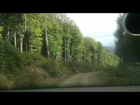 Видео: Гора Апецька. Спуск з гори Апецька.