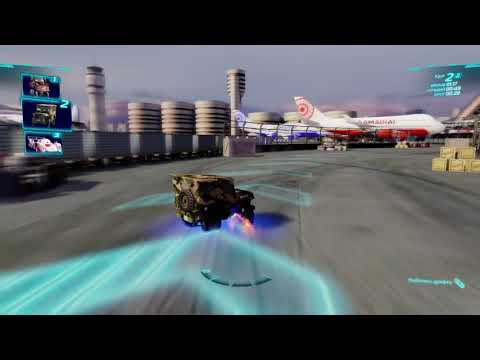 Видео: Тачки 2 (Xbox 360) - Гонка - Тяжелая Сложность - 2 круга - Спринт "Терминал" - Сержант-камуфляж