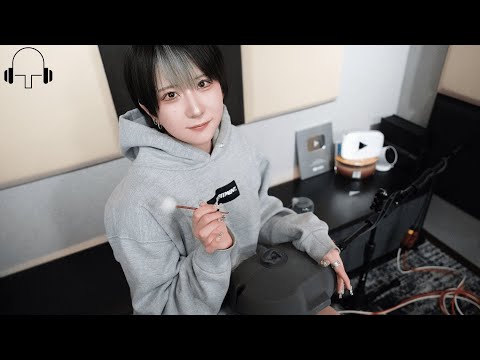 Видео: 【Анзу Амамия】Чистка ушей на коленях【ASMR / 4K】