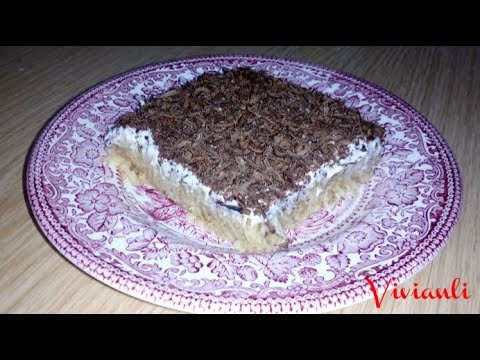 Видео: Бърза ябълкова торта ! Без печене и варене !
