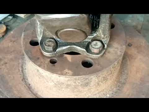 Видео: ТОРМОЗА на МИНИ - ТРАКТОР.,, из тормозного диска...