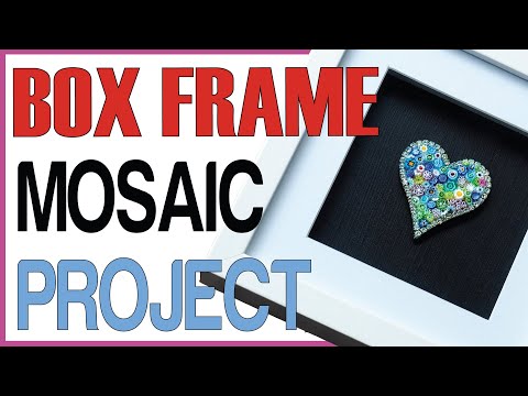 Видео: Учебное пособие по мозаике Shadow Box