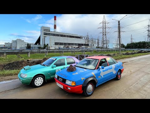 Видео: ВСЕ ЛЮДИ В ШОКЕ! ПУТЕШЕСТВИЕ 300КМ НА КОЛХОЗНЫХ КОРЫТАХ!