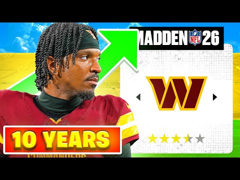 Видео: У меня есть 10 лет, чтобы восстановить команду Вашингтона