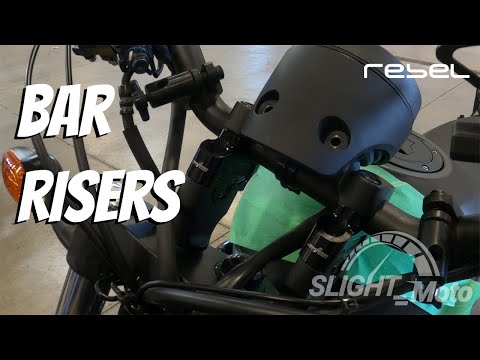 Видео: Honda Rebel — установка подножки руля