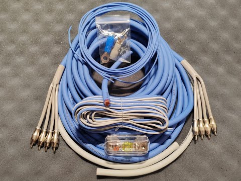 Видео: Топовый установочный набор для усилителя - DL Audio Phoenix Sport WK 44