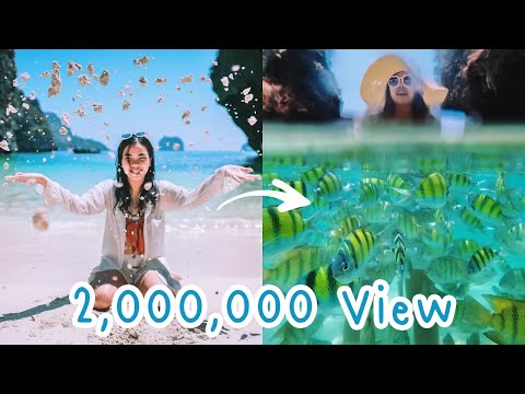 Видео: 20 забавных и креативных идей для пляжной фотографии. 📷🌊 "Krabi, Thailand"