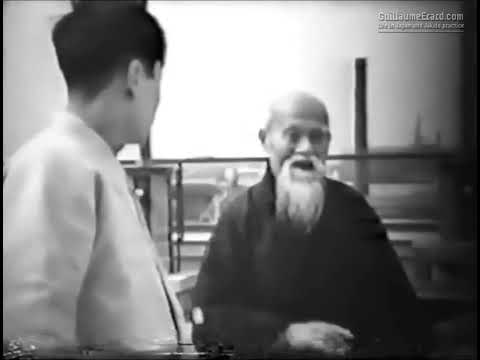 Видео: Морихей Уэсиба  Семинар 1957 года