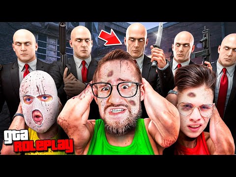Видео: 1000 КИЛЛЕРОВ vs 3 ЮТУБЕРА! НАС ИЩУТ ПО ВСЕМУ ГОРОДУ но МЫ В МАСКИРОВКЕ! ПОБЕГ за 20 МИН! (GTA 5 RP)