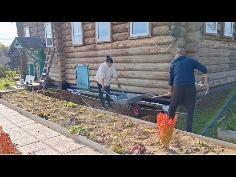 Видео: ДОМ В ДЕРЕВНЕ/РЕСТАВРИРУЕМ И УТЕПЛЯЕМ НИЗ ДОМА/ГОТОВЛЮ САД К ЗИМЕ/ЗАПЕКАНКА В РУССКОЙ ПЕЧИ😋