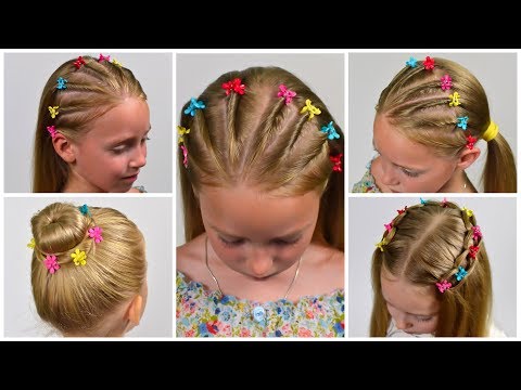 Видео: 4 ПРОСТЫХ ПРИЧЕСОК НА КАЖДЫЙ ДЕНЬ (БЕЗ плетения и шпилек) ★ BACK TO SCHOOL HAIRSTYLES #26 #LGH