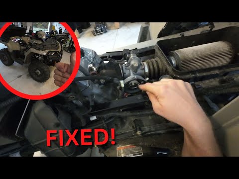 Видео: У Polaris Sportsman высокие обороты холостого хода