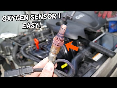 Видео: Датчик кислорода HYUNDAI SANTA, блок 1, место замены датчика 1, верхний датчик кислорода