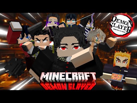 Видео: 😲8 СТОЛПОВ ПРОТИВ МУДЗАНА Demon Slayer в МАЙНКРАФТ!
