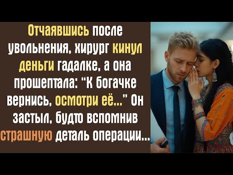 Видео: Отчаявшись после увольнения, хирург кинул деньги гадалке, а она прошептала  “К богачке вернись