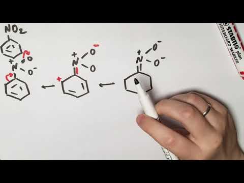 Видео: Резонансные структуры молекулы нитробензола