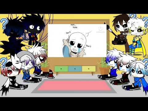 Видео: AU в Undertale реагируют на забавные комиксы