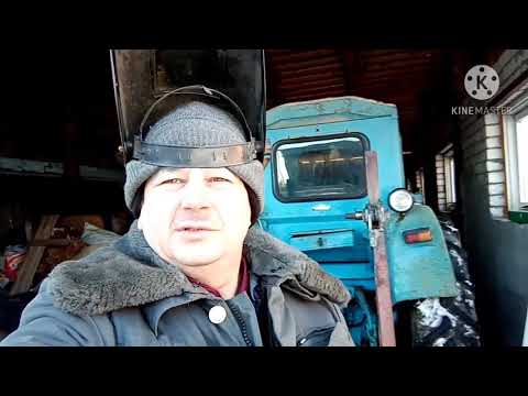 Видео: Первая часть проекта КУН на заднюю навеску для трактора Т - 40