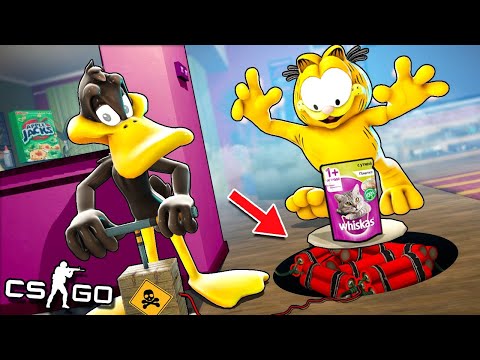 Видео: ГЛУПЫЙ ГАРФИЛД ПОВЕЛСЯ НА ВИСКАС! ЗАЛЕЗЛИ В САМУЮ СЕКРЕТНУЮ НЫЧКУ - МАНЬЯК CS:GO