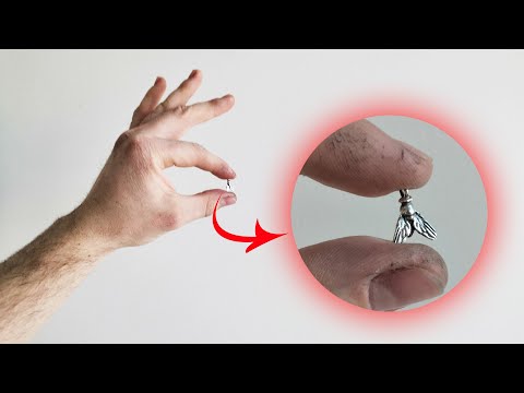 Видео: Мне удалось отлить эту микро муху из серебра! 100 серебряных ювелирных изделий на одной елке.