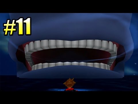 Видео: Kingdom Hearts Dream Drop Distance HD {PS4} прохождение #10 — Внутри Огромного Кита