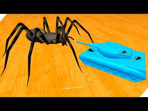 Видео: 🌞АТАКА ПАУКОВ ГИГАНТОВ на КОМНАТУ ШКОЛЬНИКА - Игра Home Wars! Битва пауков и солдатиков.