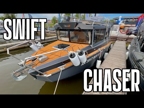 Видео: Тяжелый люкс от SWIFT CHASER! Катер не только для рыбалки! Жена точно оценит! 20 000 000₽…