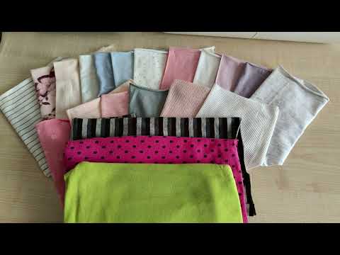 Видео: Оригинальное использование хлопковых трикотажных остатков.