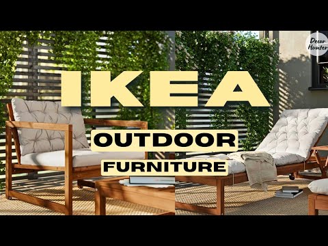 Видео: Уличная мебель Ikea