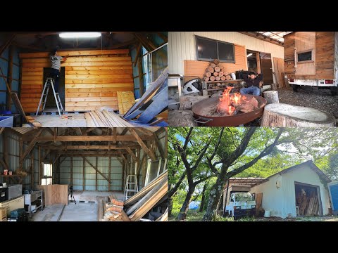 Видео: [20-минутная ТАЙМЛЭПС] DIY Гаражный дом - С начала до конца | Сделано в одиночку