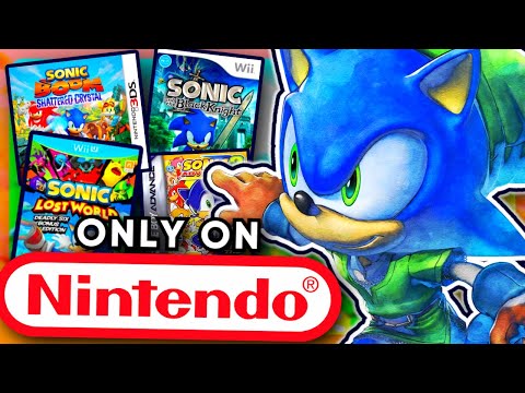 Видео: Эксклюзивные игры Nintendo Sonic