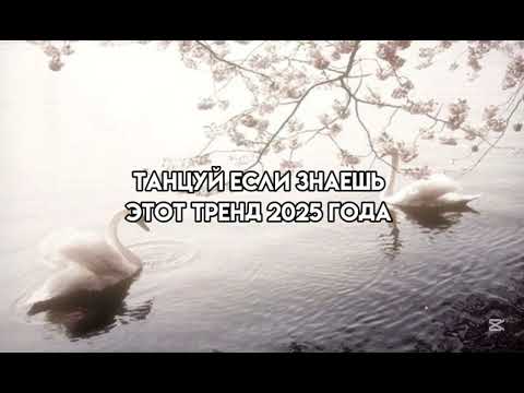 Видео: ТАНЦУЙ ЕСЛИ ЗНАЕШЬ ЭТОТ ТРЕНД 2025 ГОДА ! #танцуйеслизнаешьэтоттренд #тренды2025 #тренды 
