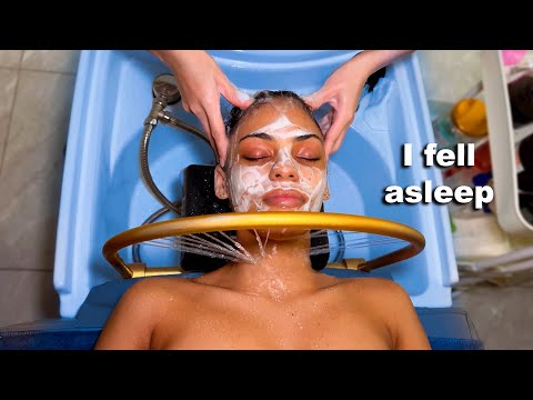 Видео: ASMR: расслабляющий вьетнамский водный массаж с просвечиванием лица и ушей!