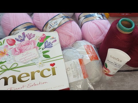 Видео: Вязальный эпизод. Весенний привет. Много процессов и готовых работ.