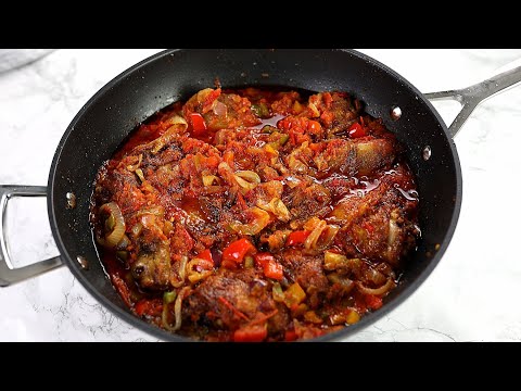 Видео: РЕЦЕПТ КУРИЦЫ С ПЕРЦЕМ: ТУШЕНОЕ БЛЮДО ИЗ КУРИЦЫ С ПЕРЦЕМ ПО-НИГЕРИЙСКИ