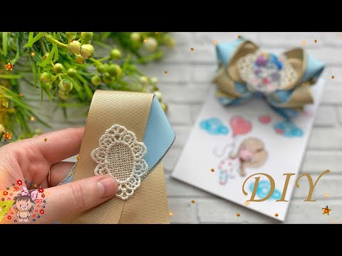 Видео: Вам ЗАХОЧЕТСЯ их повторить! Канзаши МК! / You WILL WANT to repeat them! Kanzashi MK!