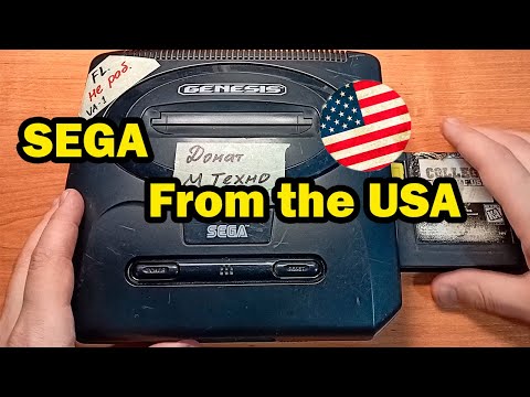 Видео: SEGA прямиком из Америки, оригинал из штата Флорида.
