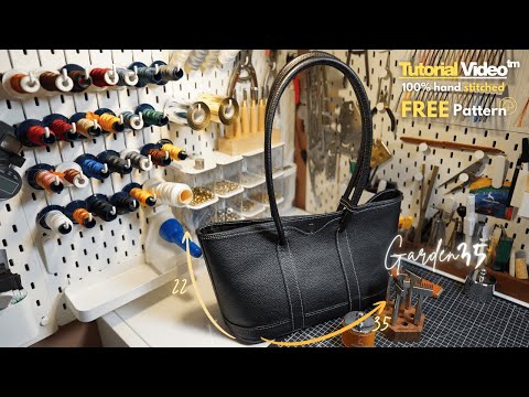 Видео: Garden 35 / 100% ручная работа из кожи от обычных офисных работников