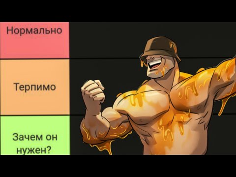 Видео: TF2 ТИР ЛИСТ КЛАССОВ (неактуально) | Team Fortress 2