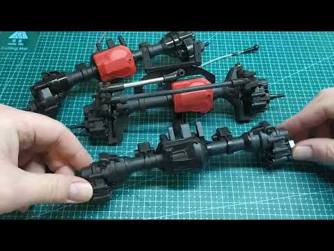 Видео: Huangbo r1001 Ford Bronco 1/10 технические моменты, подводные камни!