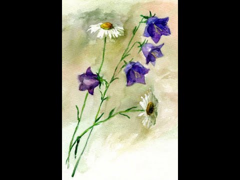 Видео: DIY campanula/МК Колокольчик из атласных лент