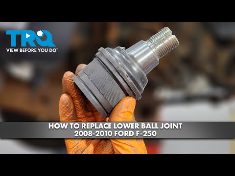 Видео: Как заменить нижний шаровой шарнир Ford F-250 2008-2010 годов