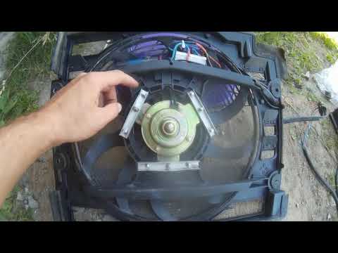 Видео: Вентилятор кондиционера БМВ е39... мой колхозный вариант)))