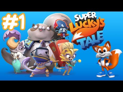 Видео: #1 Super Lucky`s Tale |  Прохождение на русском игра для детей|  ПапаСын