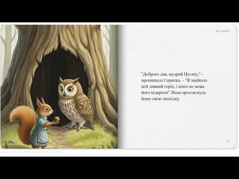 Видео: Маленька білочка і таємний горіх 🐿️✨