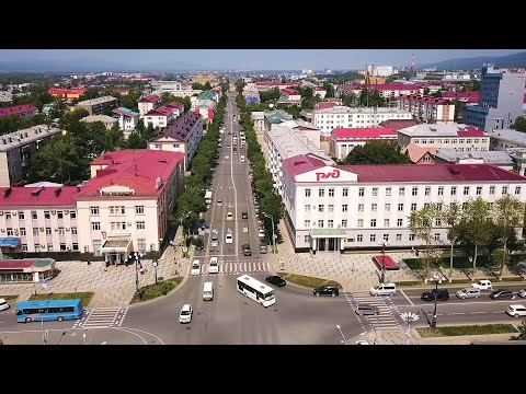 Видео: Южно-Сахалинск. Улица Ленина