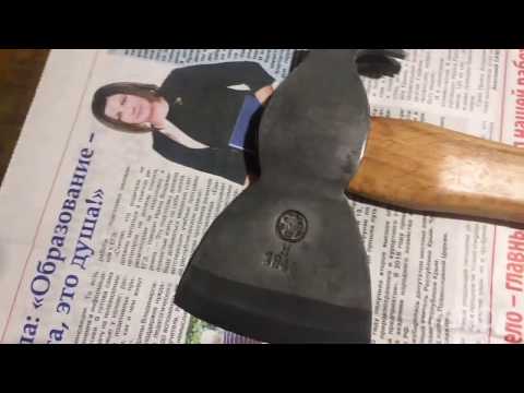 Видео: Немецкий саперный топор! Вторая жизнь после реставрации...