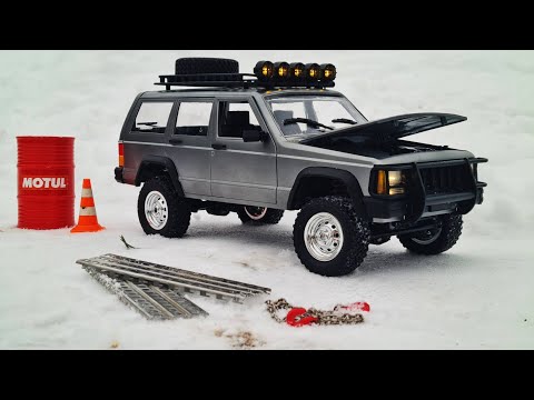 Видео: БЮДЖЕТКИ ... Самый дешевый Jeep Cherokee 4x4 ... RC car MN78